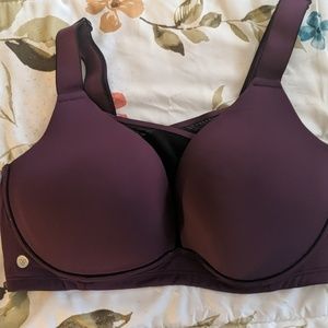 Lane Bryant Cacique Sports Bra. Plum Color. Multi. - image 1